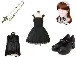 Gothic Easter coord